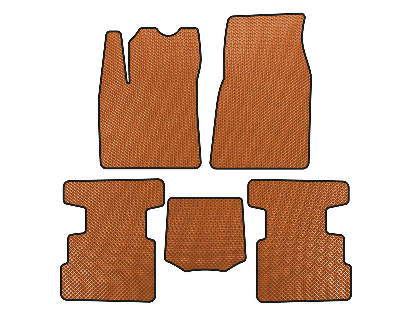 EVA Floor Mats (Orange) for Great Wall Haval H6 III 2020- - image 1