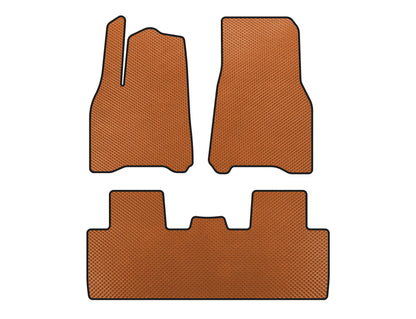 EVA Floor Mats (2020-2024, Orange) for Tesla Model Y 2020- - image 4