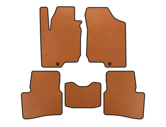 EVA Floor Mats (HB, 3-Door, Orange) for Kia Ceed 2007-2012 - image 1