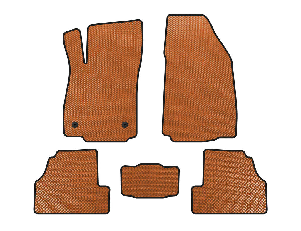 EVA Floor Mats (2012-2019, Orange) for Chevrolet Trax 2012-2023 - image 1