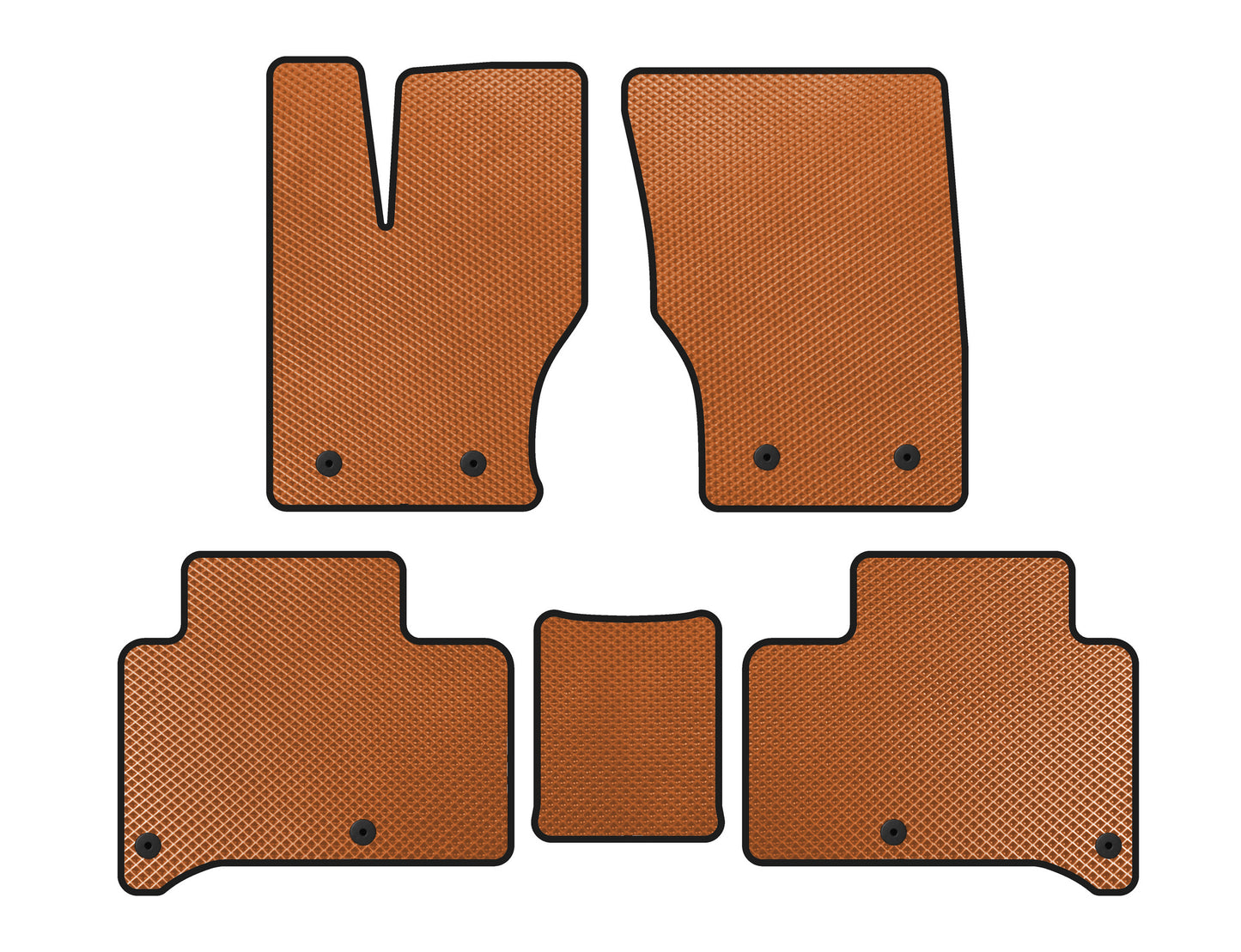 EVA Floor Mats (2013-2017, Orange) for Range Rover Sport 2014-2022 - image 1