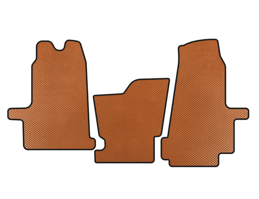 EVA Floor Mats (2000-2006, Automatic, Orange) for Ford Transit 2000-2014 - image 1