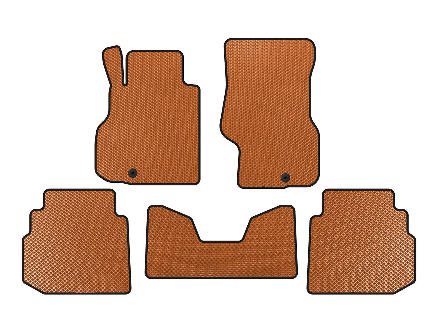 EVA Floor Mats (For M35/45, Orange) for Infinity M35/37/45 2003-2014 - image 1