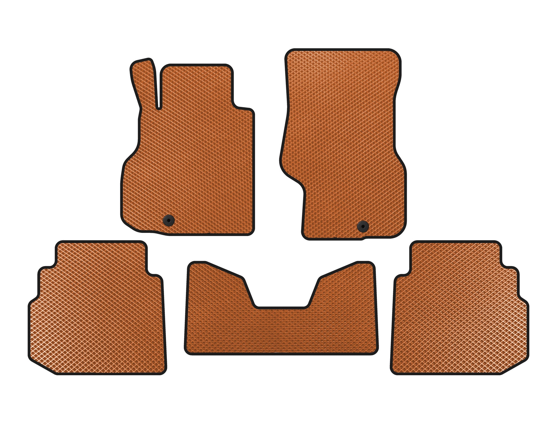 EVA Floor Mats (For M35/45, Orange) for Infinity M35/37/45 2003-2014 - image 1