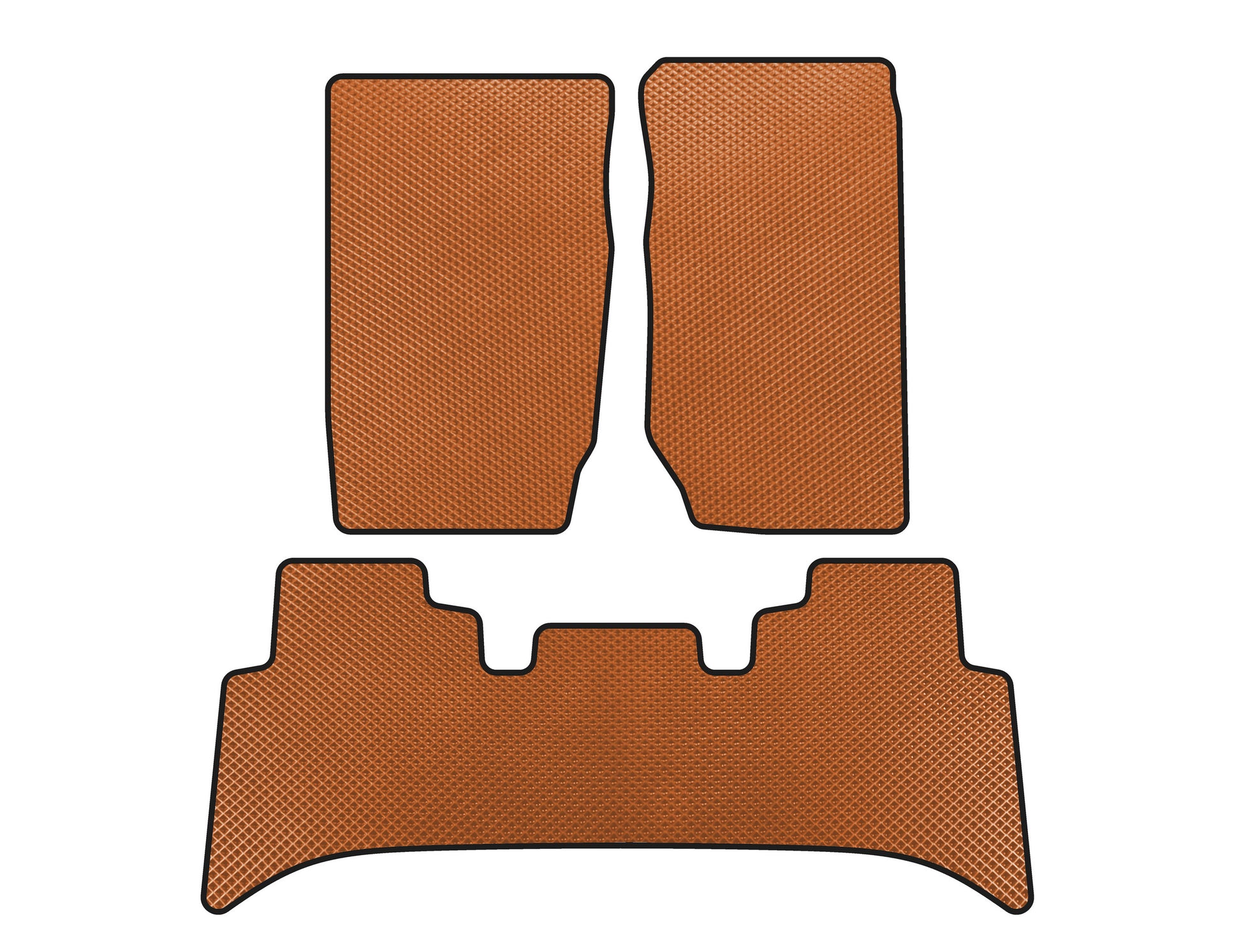 EVA Floor Mats (Orange) for Range Rover II P38A 1997-2002 - image 1