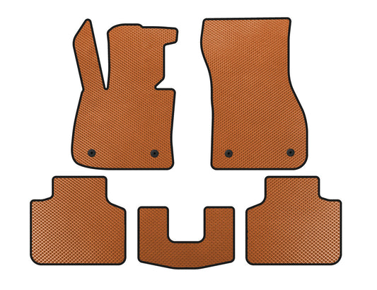EVA Floor Mats (for F45, Orange) for BMW 2 Series Active Tourer F45/46 2014-2021 - image 1