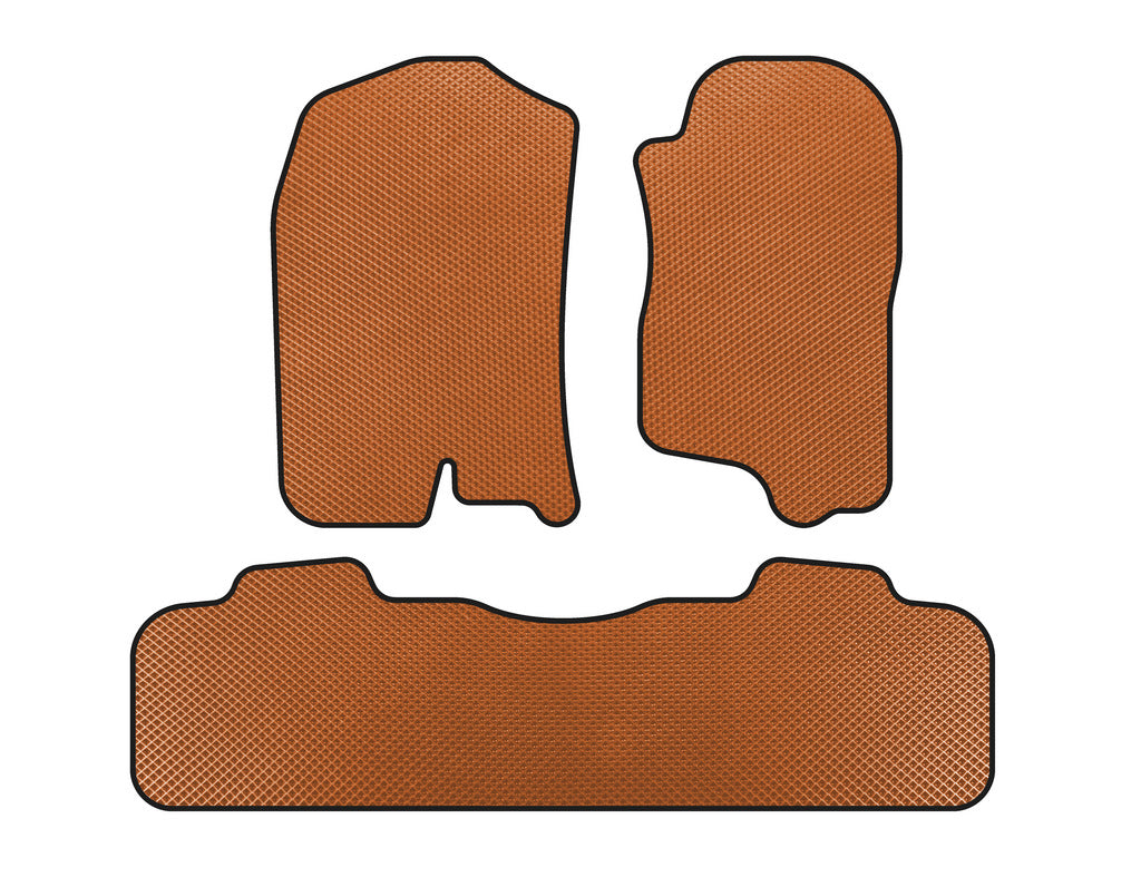 EVA Floor Mats (2 Rows, 2007-2014, Orange) for Chevrolet Tahoe 2007-2014 - image 1