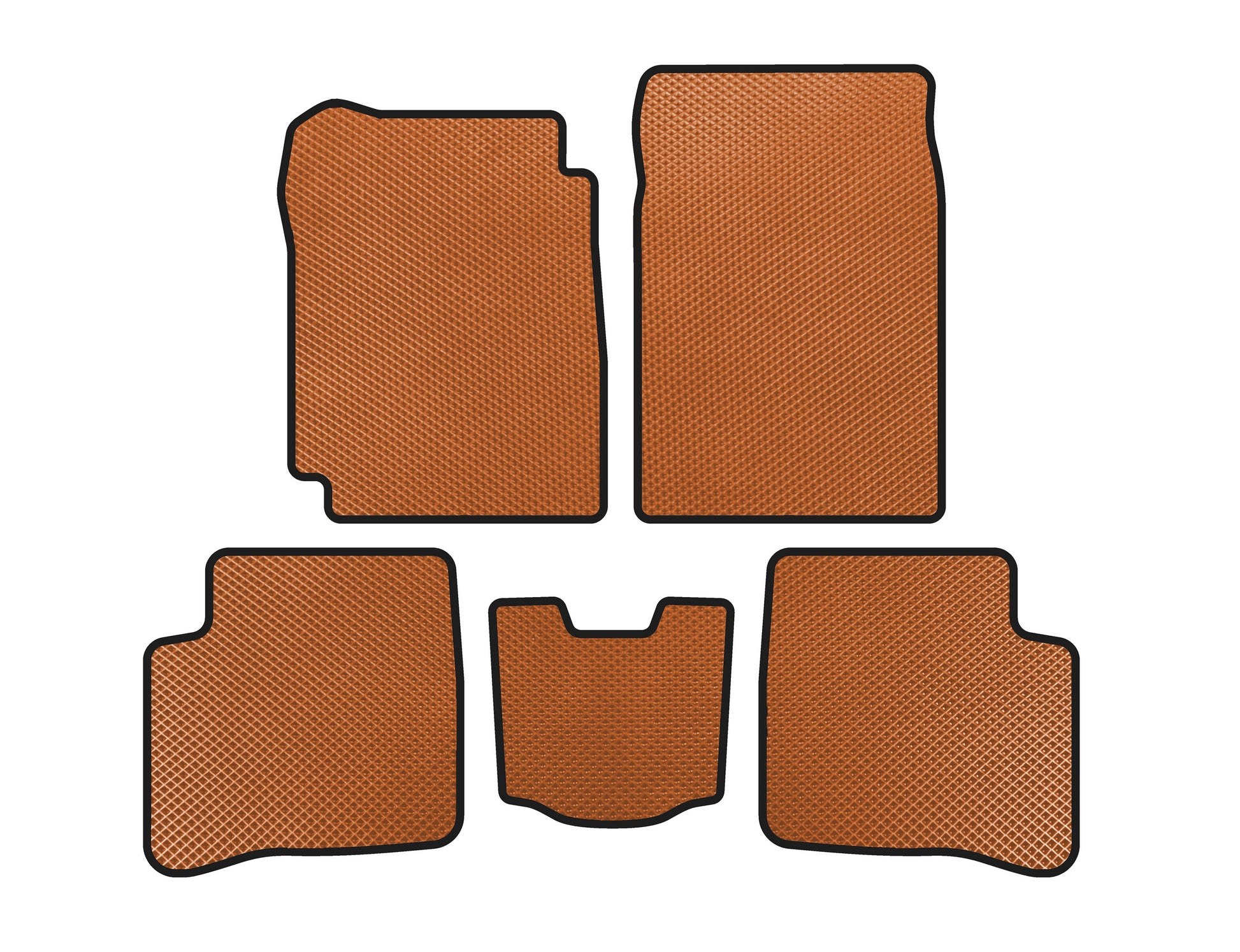 EVA Floor Mats (Orange) for FAW V-5 2009- - image 1