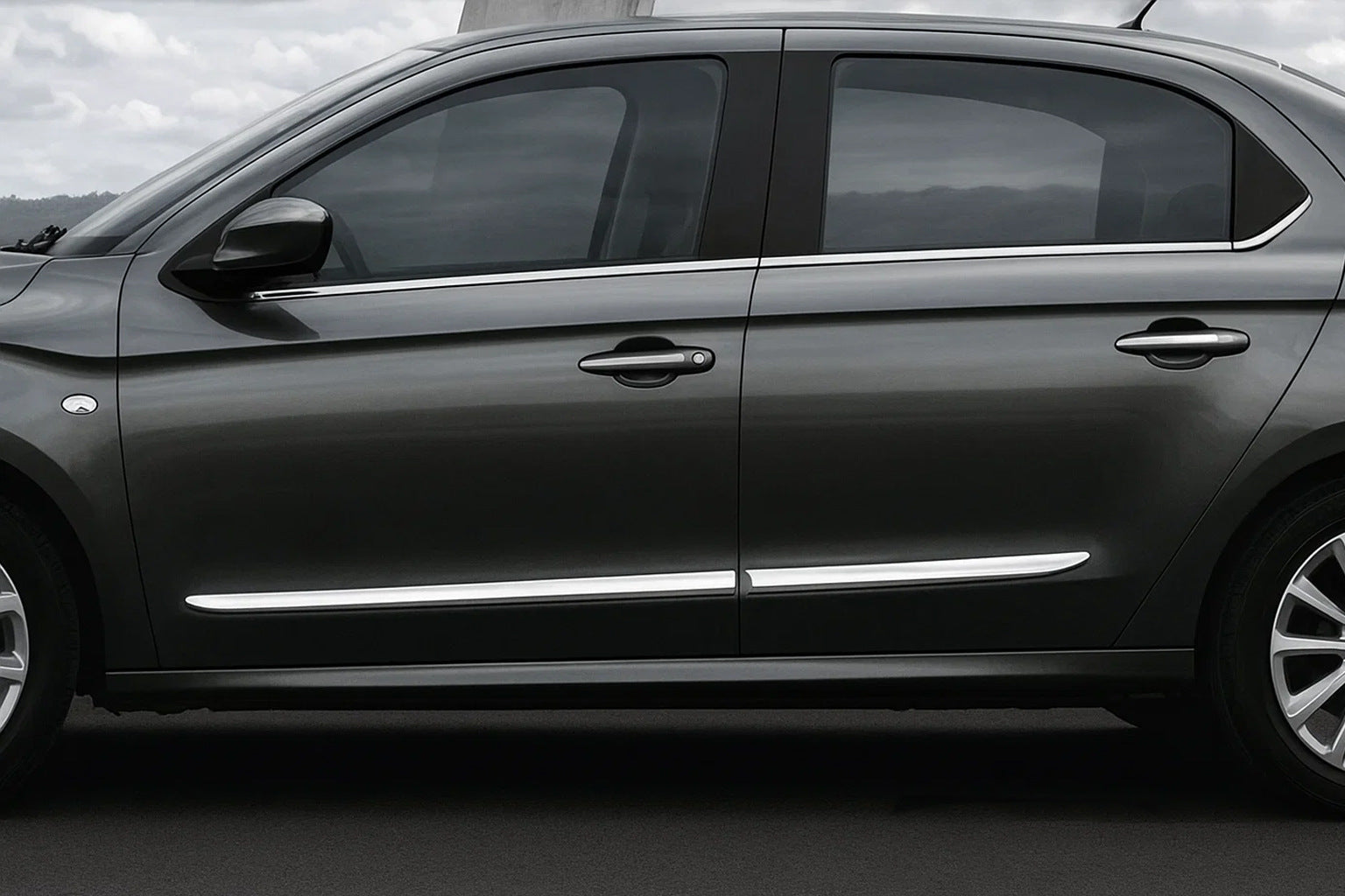Stainless Steel Door Moulding for Fiat Albea 2002-2012 - image 1