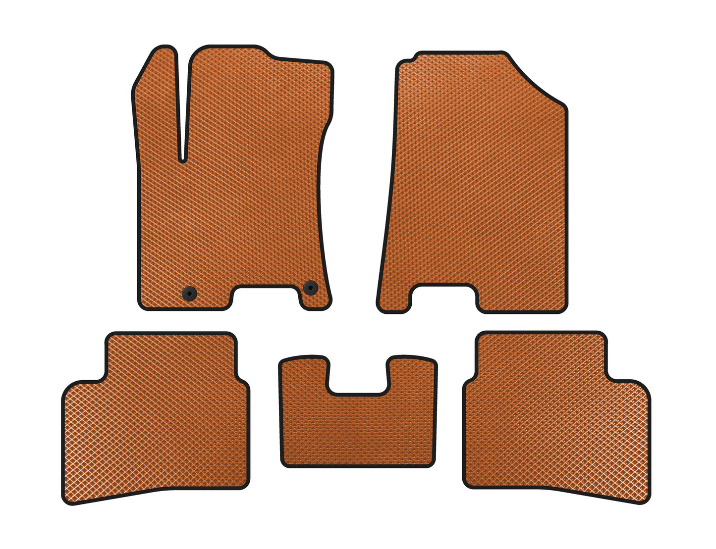 EVA Floor Mats (Orange) for Hyundai Venue 2019- - image 1