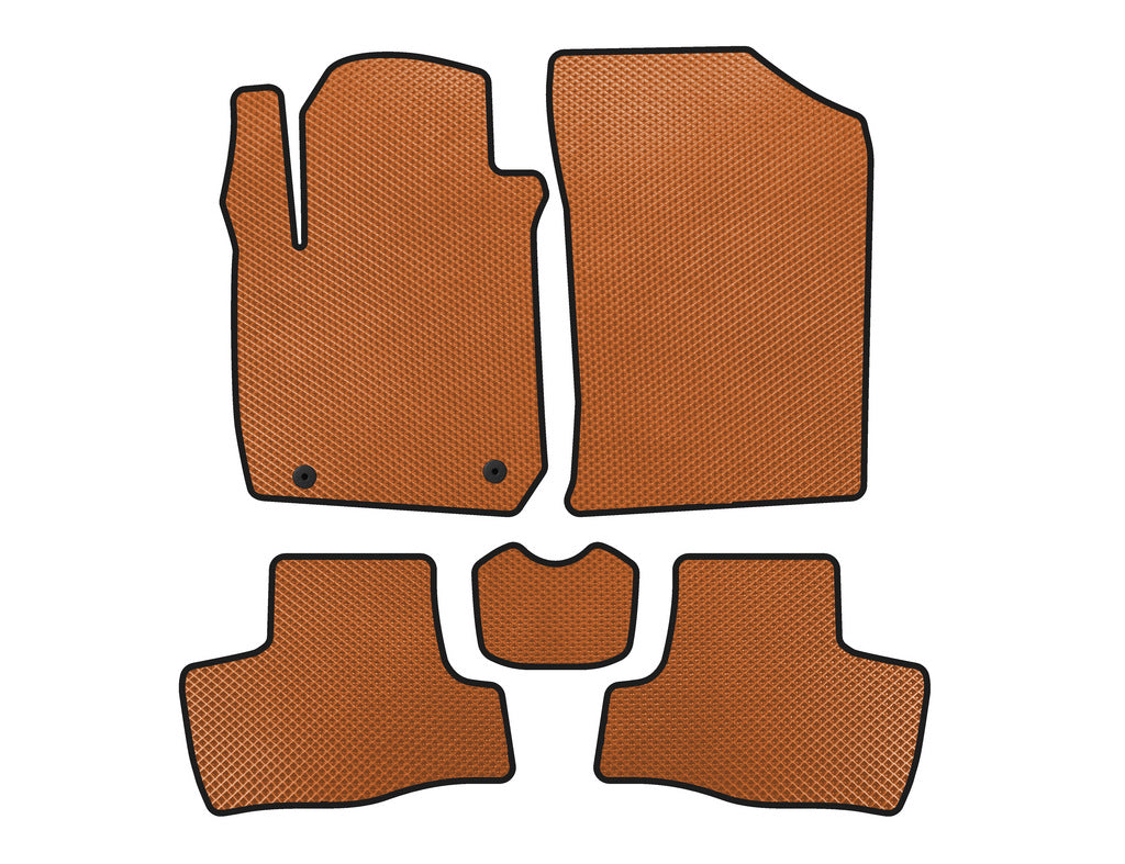 EVA Floor Mats (Orange) for BYD F0 2008-2014 - image 1