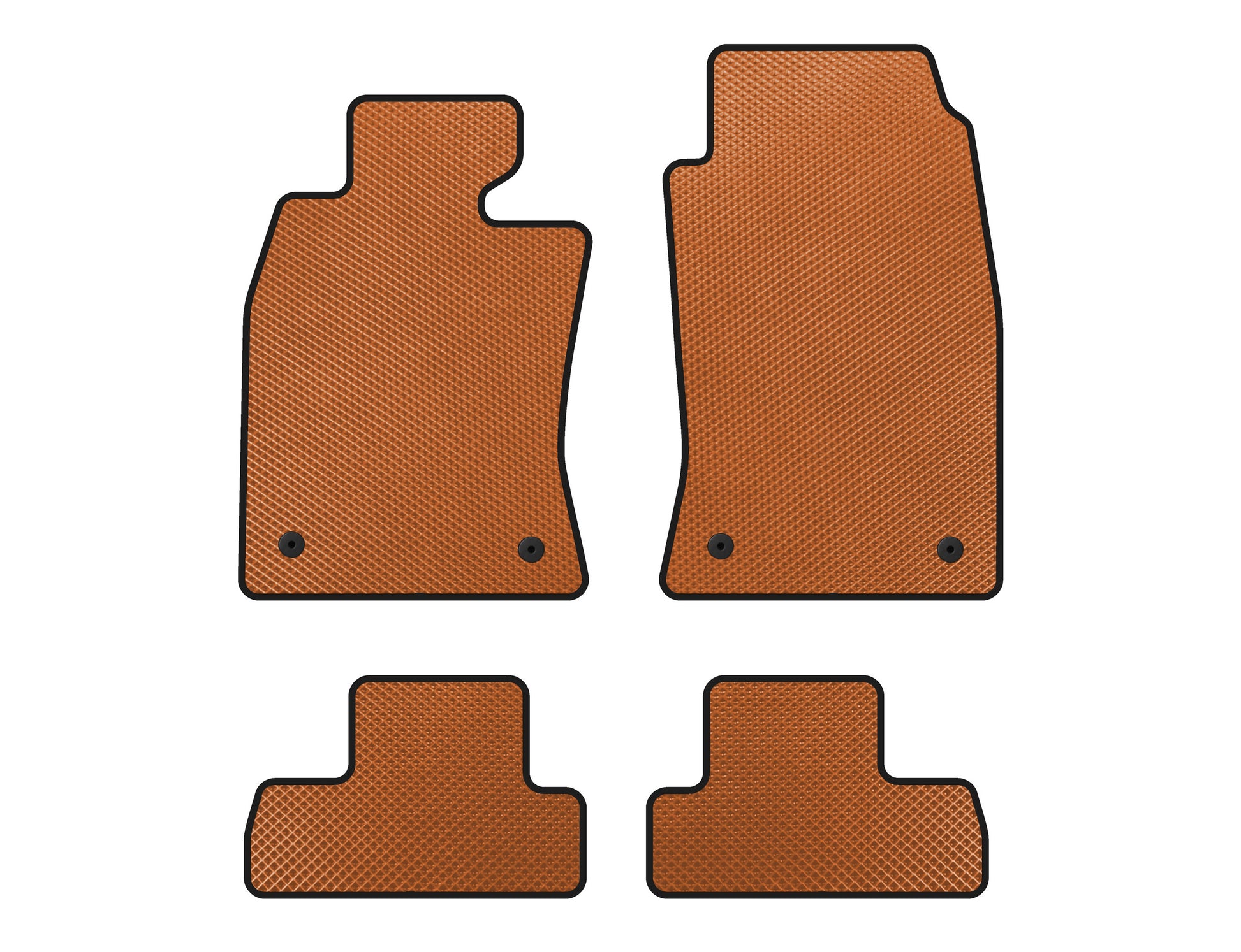 EVA Floor Mats (for R50, Orange) for Mini Cooper R50/52/53 2000-2006 - image 1