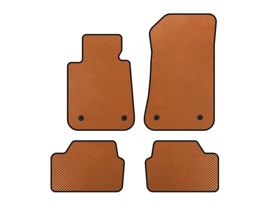 EVA Floor Mats (Orange) for BMW 1 Series E81/E82/E87/E88 2004-2011 - image 1