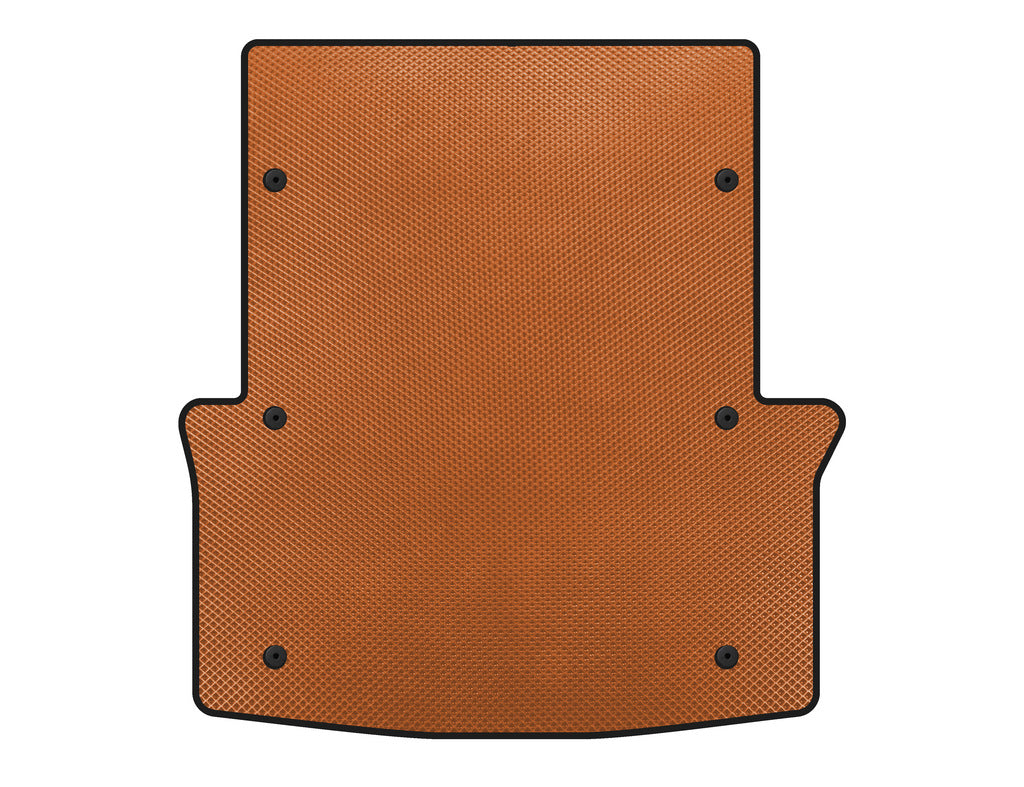 Trunk mat (for F30, All-wheel drive, Orange) for BMW 3 series F-30/31/34 2012-2019 - image 1