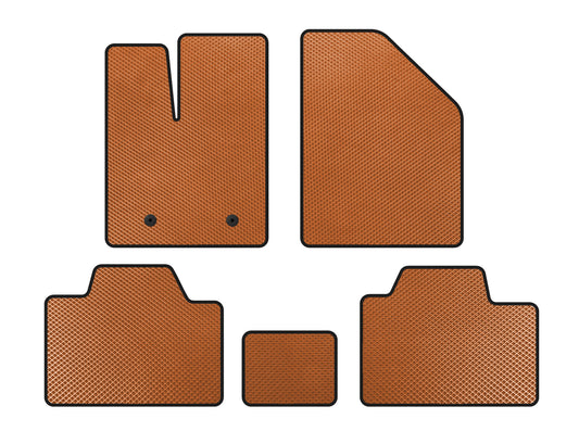 EVA Floor Mats (Orange) for Ford Edge 2006-2014 - image 1