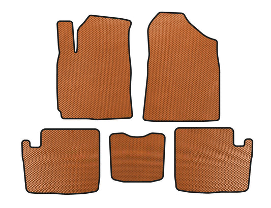 EVA Floor Mats (2005-2009, Orange) for Chery Tiggo 1 2005-2016 - image 1