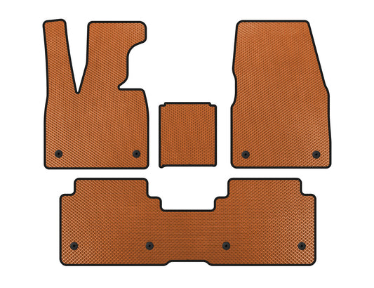 EVA Floor Mats (Orange) for BMW I3 2013-2022 - image 1