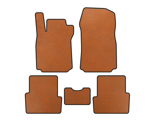 EVA Floor Mats (Orange) for Renault Modus 2005-2012 - image 1