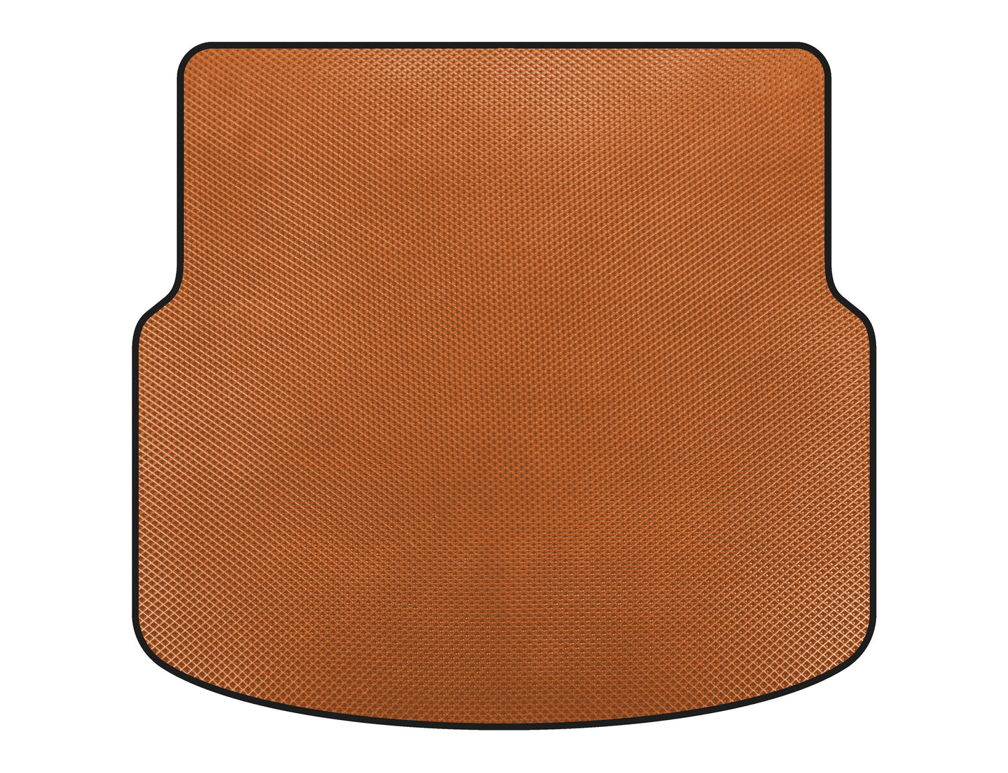 Trunk Mat EVA (SD, Orange) for Mercedes C-class W204 2007-2015 - image 1