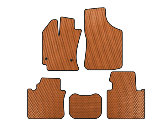 EVA Floor Mats (Orange) for Toyota Venza 2008-2017 - image 1