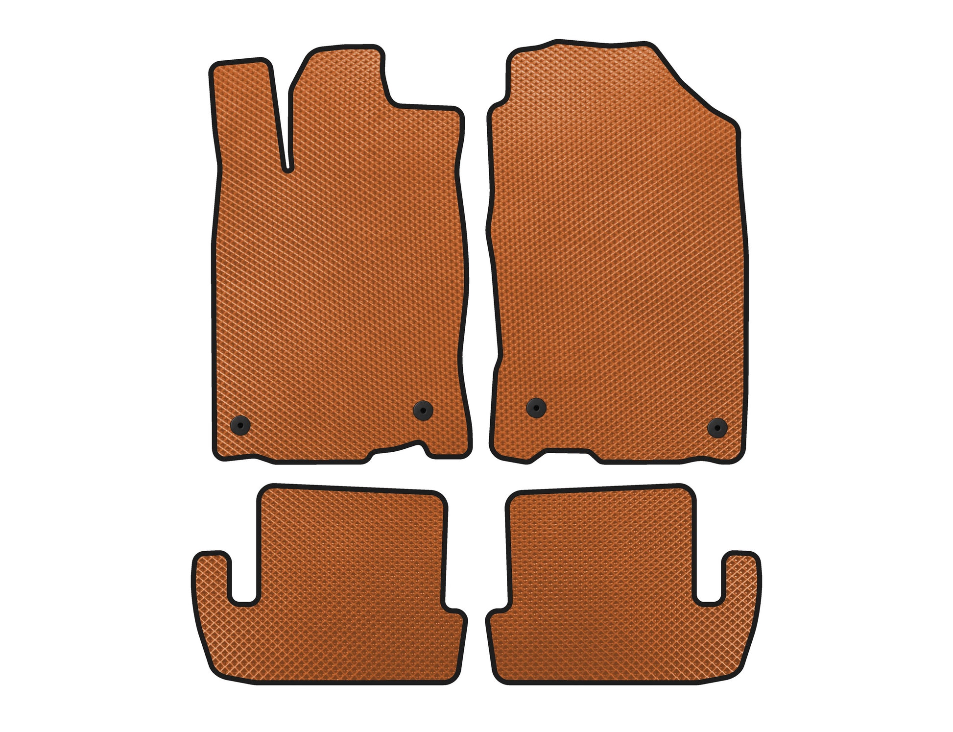 EVA Floor Mats (Orange) for Honda CR-Z - image 1