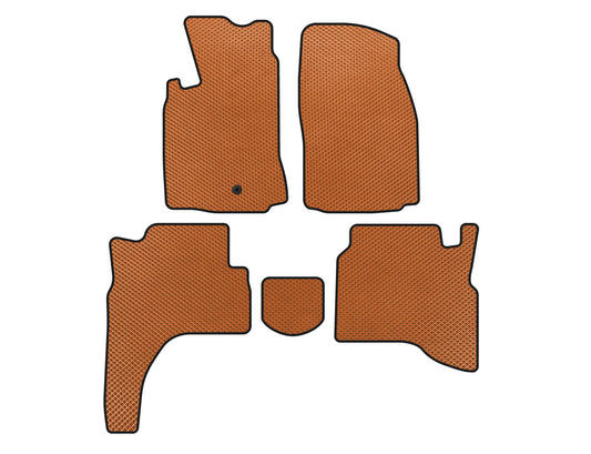EVA mats (Orange) for Mitsubishi Pajero Sport 1996-2007 - image 1
