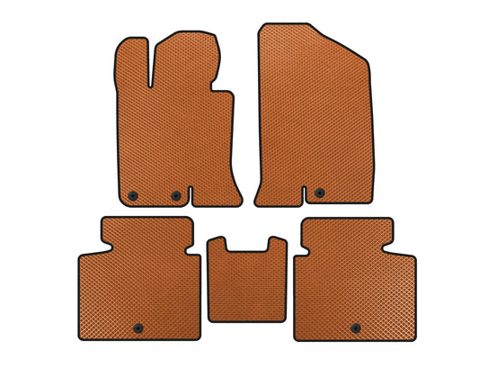 EVA Floor Mats V-2 (SD, Orange) for Kia Optima 2010-2016 - image 1