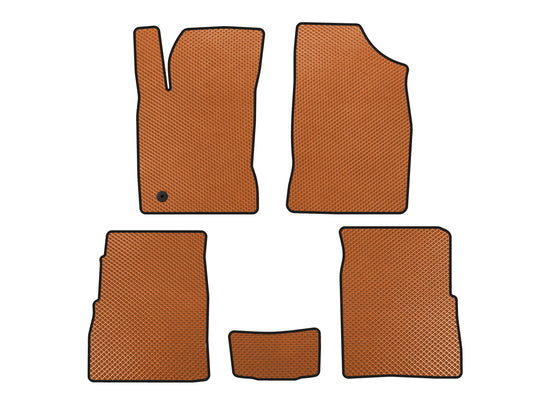 EVA Floor Mats (HB, 5-Door, Facelift, Orange) for Chrysler PT Cruiser 2000-2010 - image 1