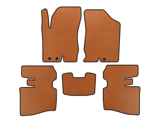 EVA Floor Mats (SD, Orange) for Honda Accord V 1997-2002 - image 1