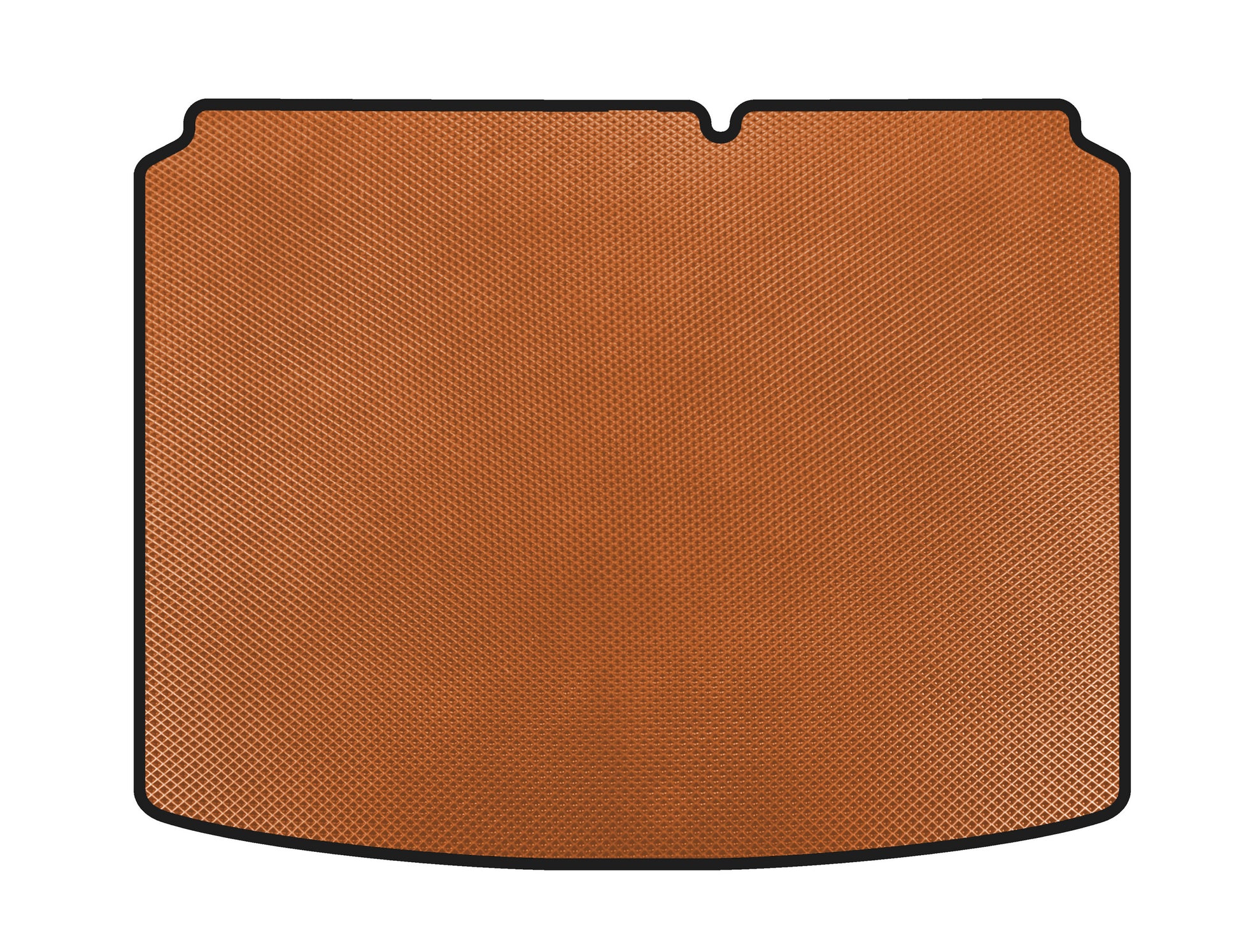 Trunk Mat EVA (Coupe, Orange) for Citroen C-4 2004-2010 - image 1