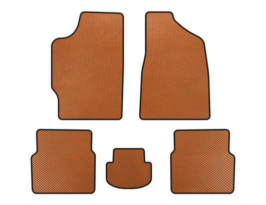 EVA car floor mats (Sedan, Orange) for Audi 80 1978-1986 - image 1