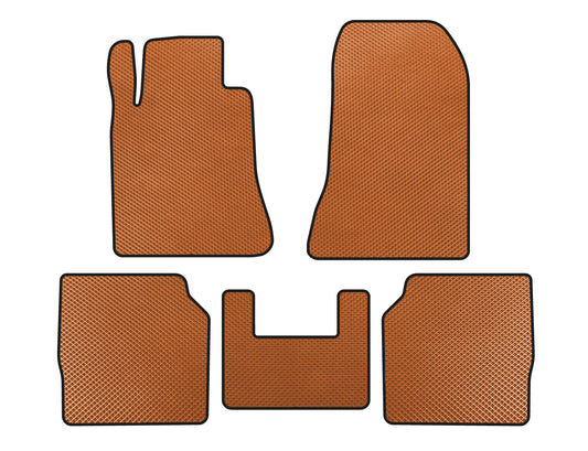 EVA Floor Mats (SD, Long Wheelbase, Orange) for Mercedes S-сlass W140 1991-1998 - image 1