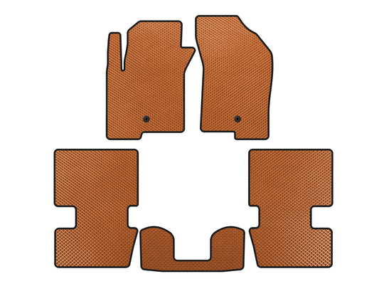 EVA Floor Mats (HB, Orange) for Dodge Caliber 2006-2011 - image 1