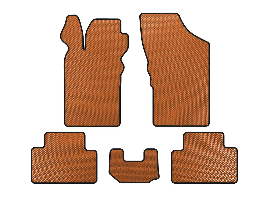 EVA Floor Mats (Orange) for Alfa Romeo GT 2003-2010 - image 1