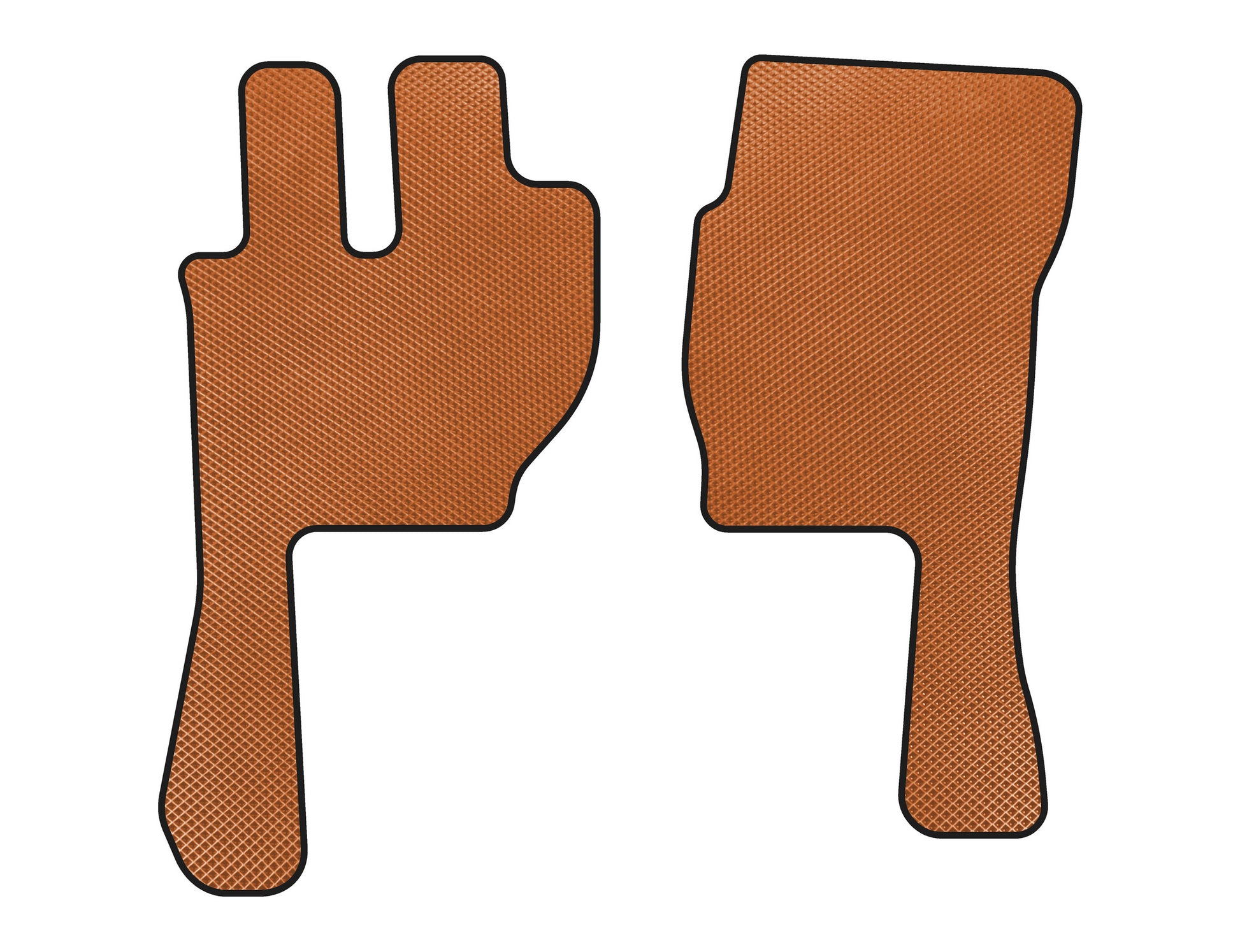 EVA Floor Mats (1998-2002, Orange) for Volvo FH 1993-2012 - image 1