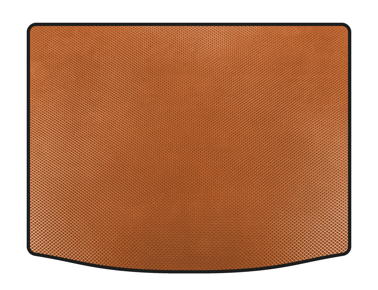 Trunk Mat (HB, 5-Door, Orange) for Seat Leon 2013-2020 - image 1