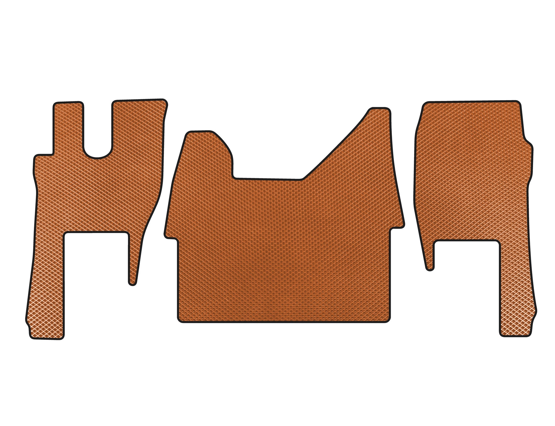 EVA Floor Mats (Orange) for Ford F-MAX 2018-2023 - image 1