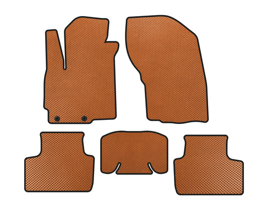 EVA Floor Mats (2019-2023, Orange) for Mitsubishi ASX 2010-2023 - image 1