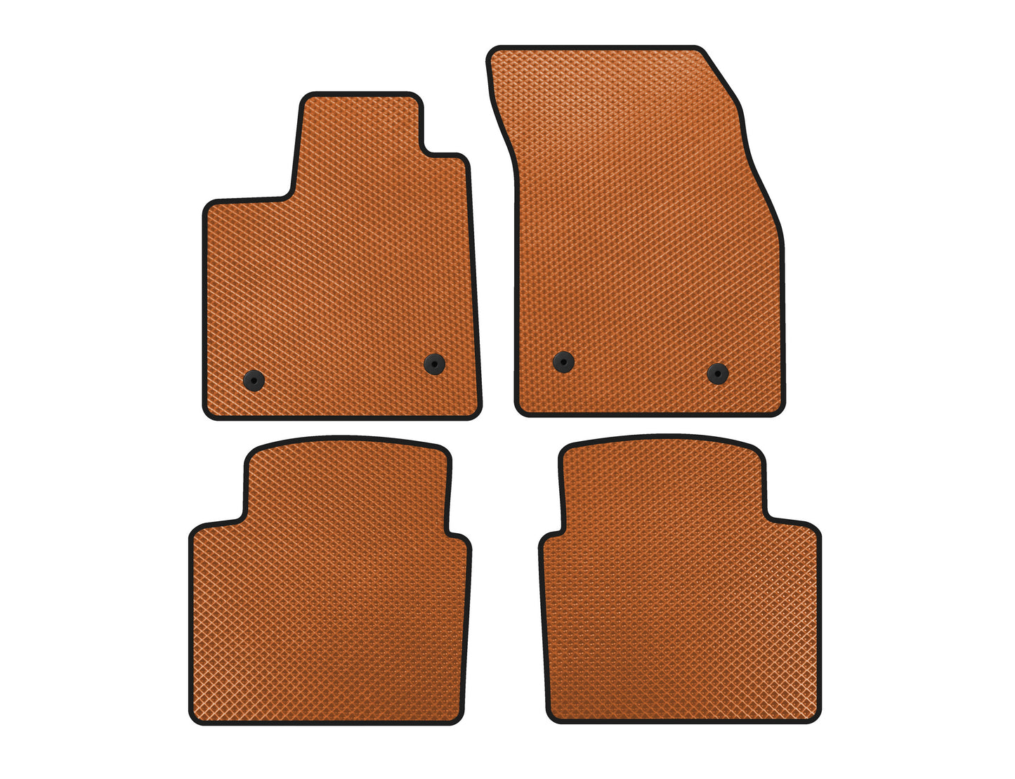 EVA Floor Mats (SW, Orange) for Ford Focus IV 2018- - image 1
