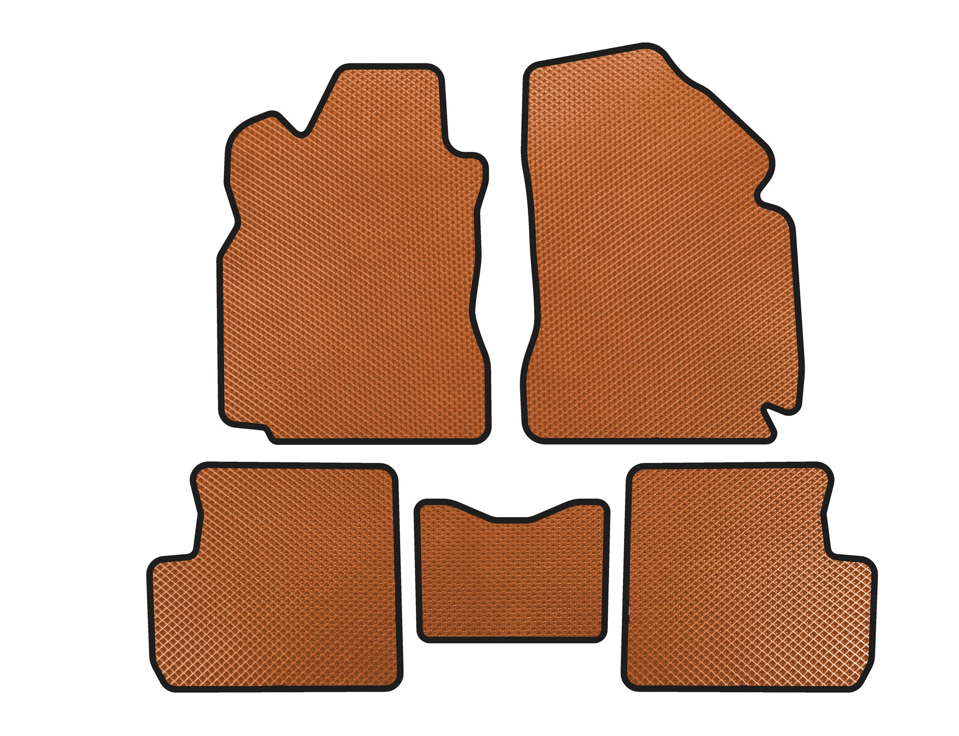 EVA Floor Mats (Orange) for GreatWall Haval M4 2012-2021 - image 1