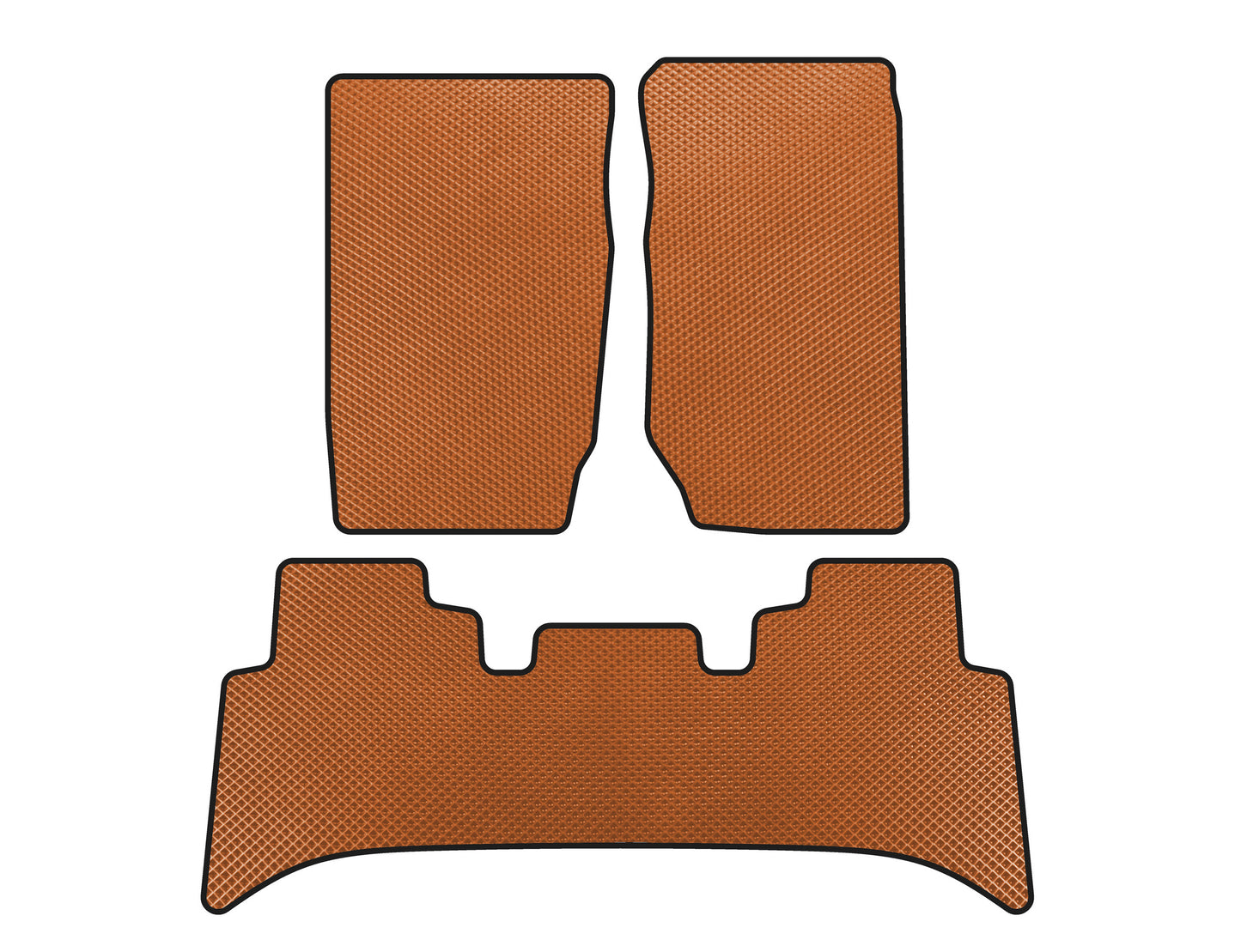 EVA Floor Mats (Orange) for Range Rover II P38A 1997-2002 - image 1