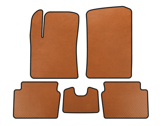 EVA Floor Mats (HB, Orange) for Hyundai I-10 2008-2013 - image 1