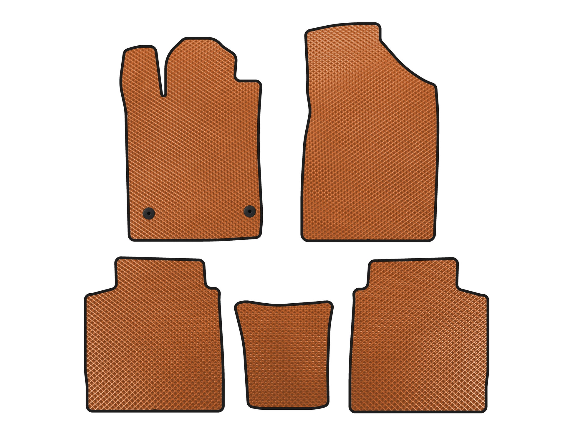 EVA Floor Mats (Orange) for Toyota Avalon 2006-2012 - image 1