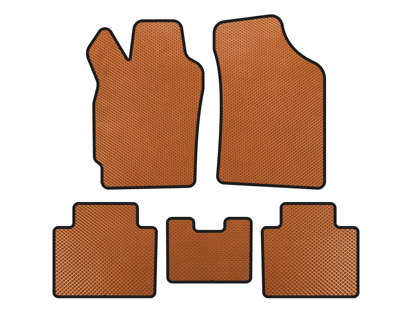 EVA Floor Mats (Orange) for Lifan 320 2008- - image 1