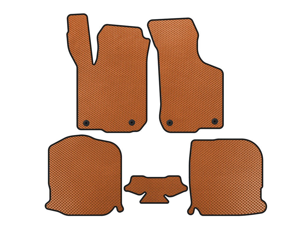 EVA Floor Mats (HB, 3-Door, Orange) for Audi A3 1996-2003 - image 1