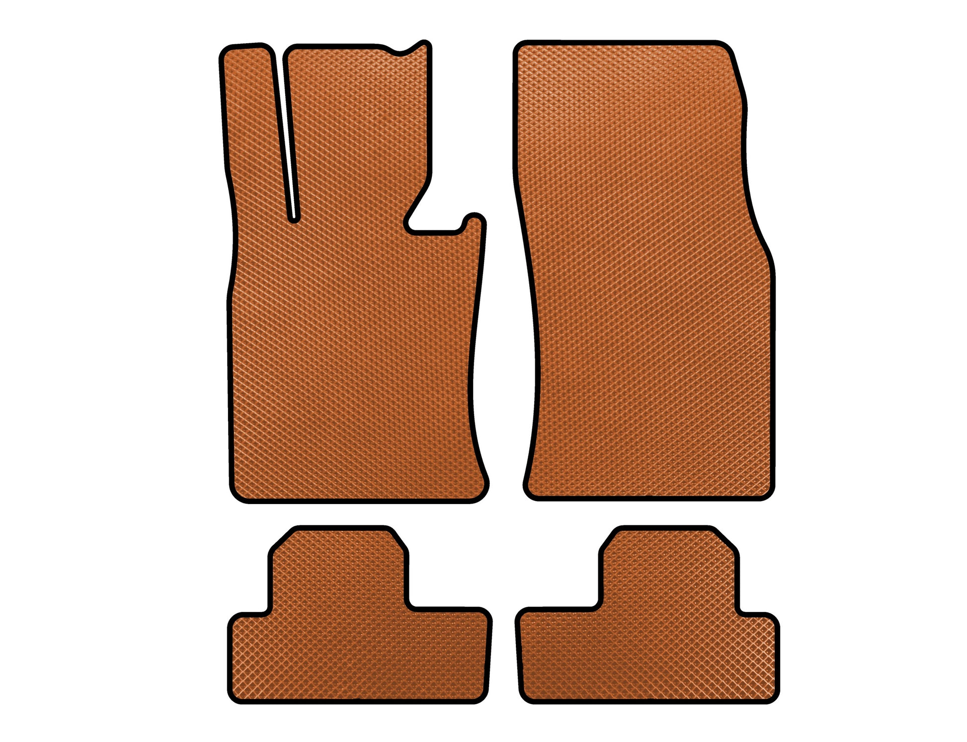 EVA Floor Mats (for R56, Orange) for Mini Clubman R55/R56 2007-2014 - image 1