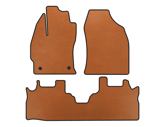EVA Floor Mats (2 Rows, Orange) for Toyota Prius - image 1