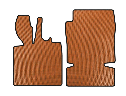 EVA Floor Mats (2003-2007, Coupe, Orange) for Smart 1998-2007 - image 1