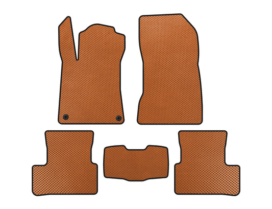 EVA Floor Mats (Orange) for Mercedes A-сlass W177 2018- - image 1