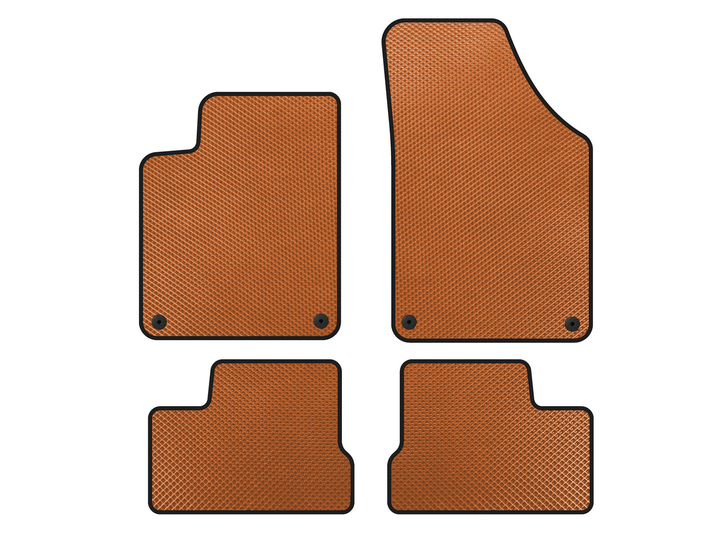 EVA Floor Mats (Orange) for Peugeot RCZ 2010-2015 - image 1